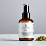 **

A professional skincare product shoot featuring a bottle of Korean herbal skincare essence. Focus on ingredients like Angelica (Dang Gui) and Ginseng, highlighting their moisturizing and brightening qualities. The product is fully visible with emphasis on the ingredient list. Safe for work, appropriate content, professional.

**