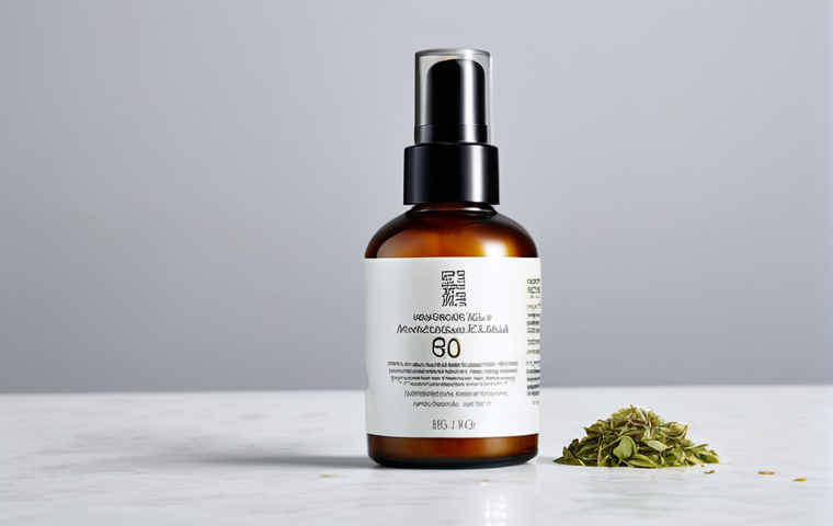 **

A professional skincare product shoot featuring a bottle of Korean herbal skincare essence. Focus on ingredients like Angelica (Dang Gui) and Ginseng, highlighting their moisturizing and brightening qualities. The product is fully visible with emphasis on the ingredient list. Safe for work, appropriate content, professional.

**